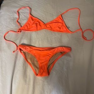 Jcrew Hot Pink Bikini